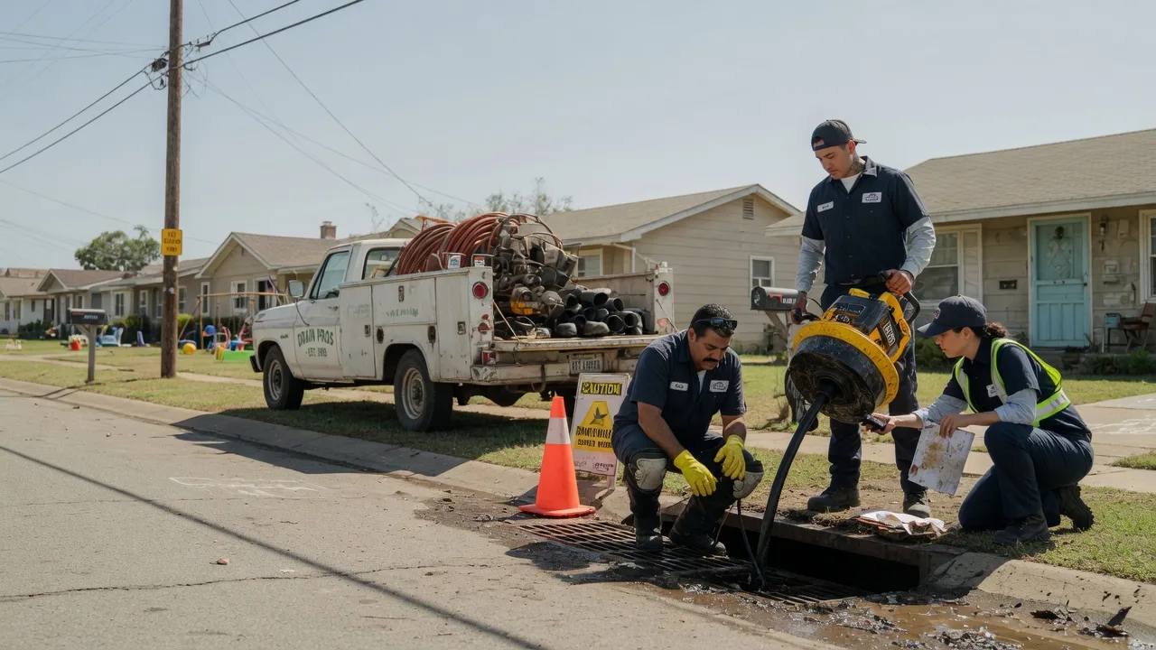 Drain Cleaning in Lone Wolf, OK near me